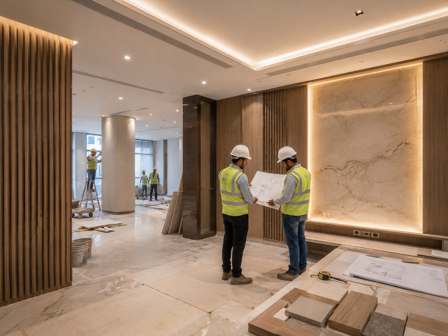 Interior Fit-Out Execution construction capability